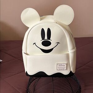 Disney GITD Mickey Ghost Loungfly Bag